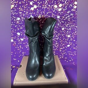 Style & Co. Black Heeled Boots